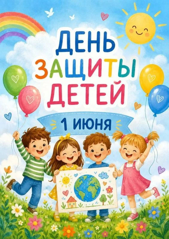 1 июня — особенный день! 🎈