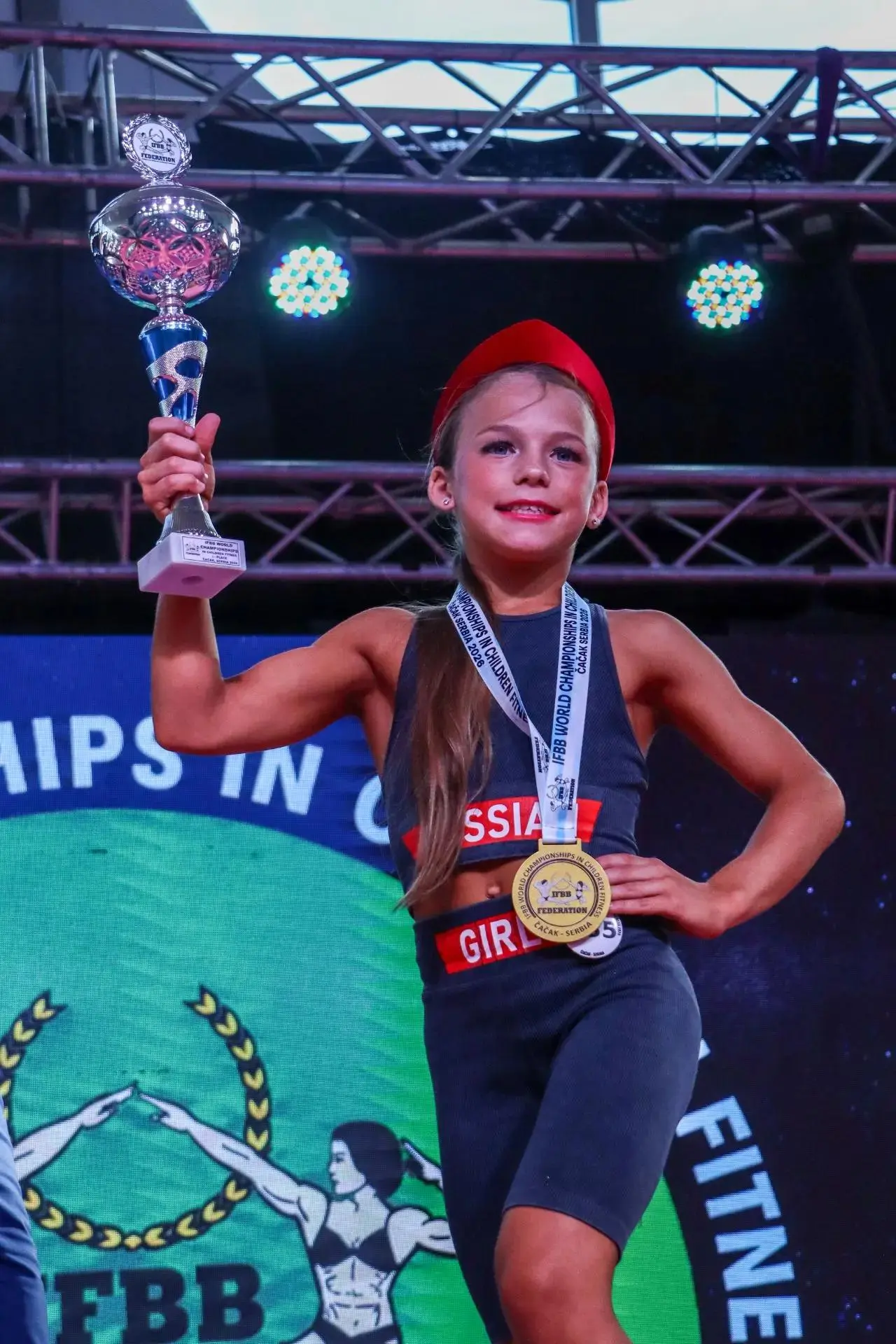💪 Юная крымчанка стала трёхкратной чемпионкой мира по фитнесу