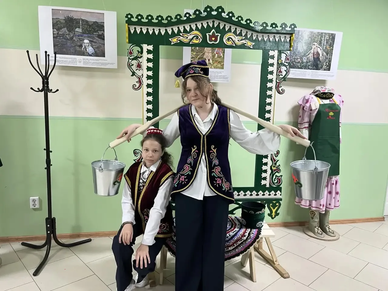 🌿Год единства народов России.   15 апреля 5п класс посетил Центр татарской культуры Курганской облас