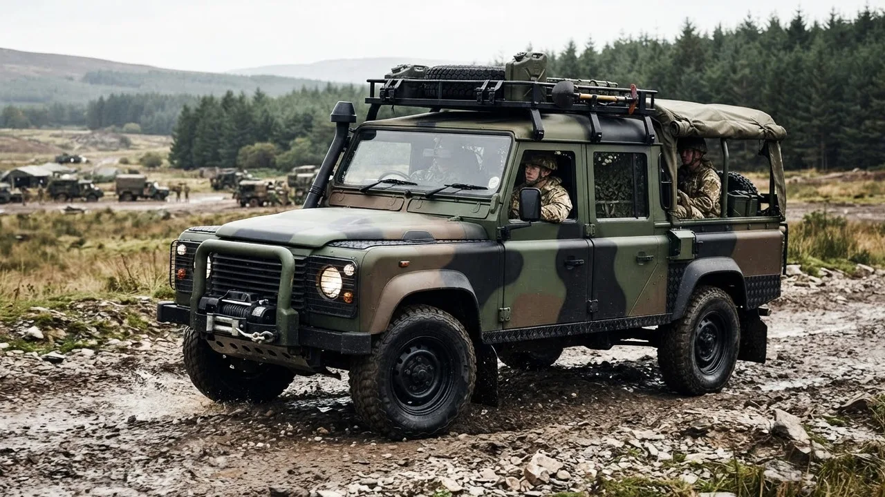 Land Rover представила Defender Wolf Series II для армии Великобритании