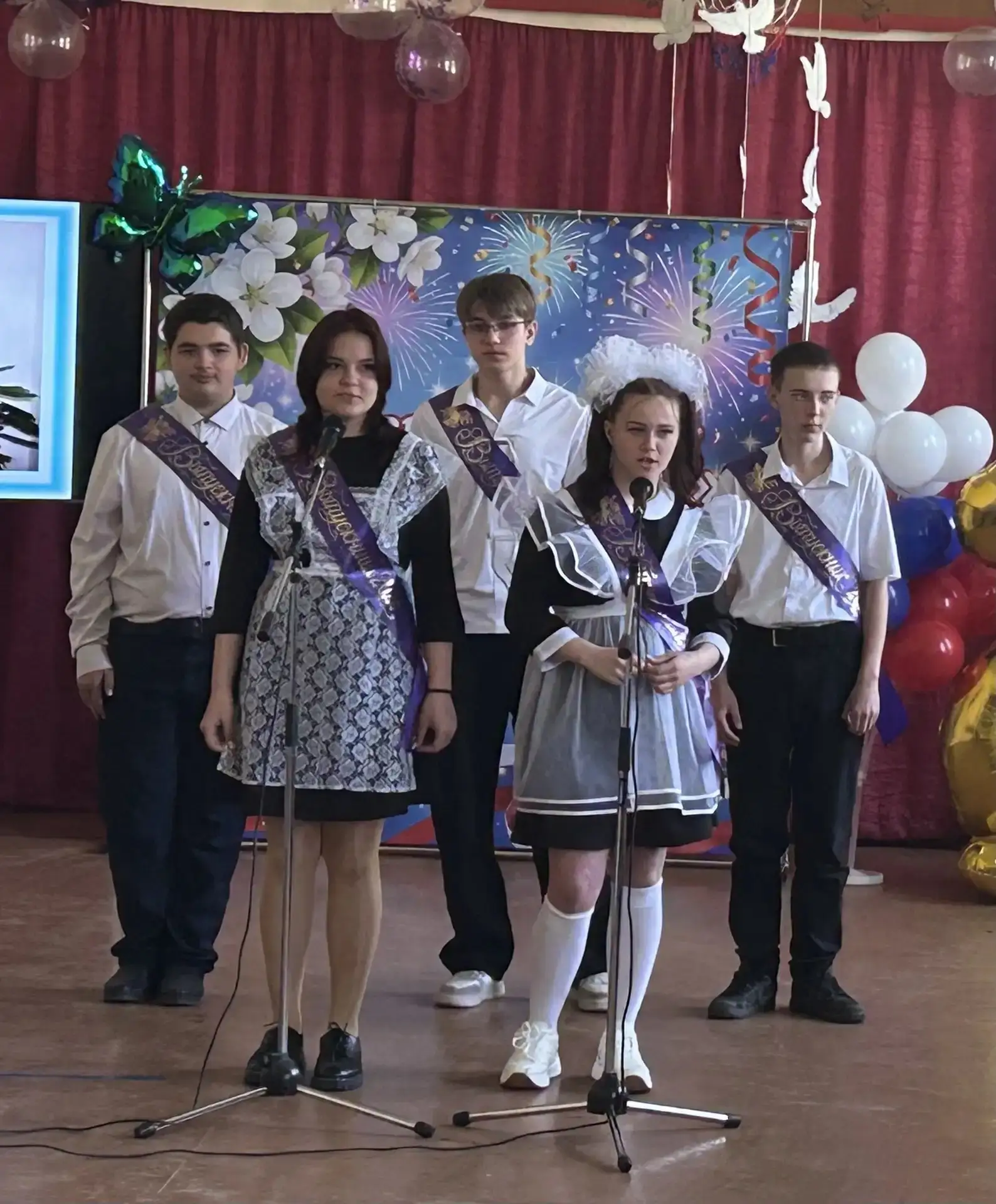 Сегодня в нашей школе состоялось трогательное и запоминающееся событие - торжественная ...
