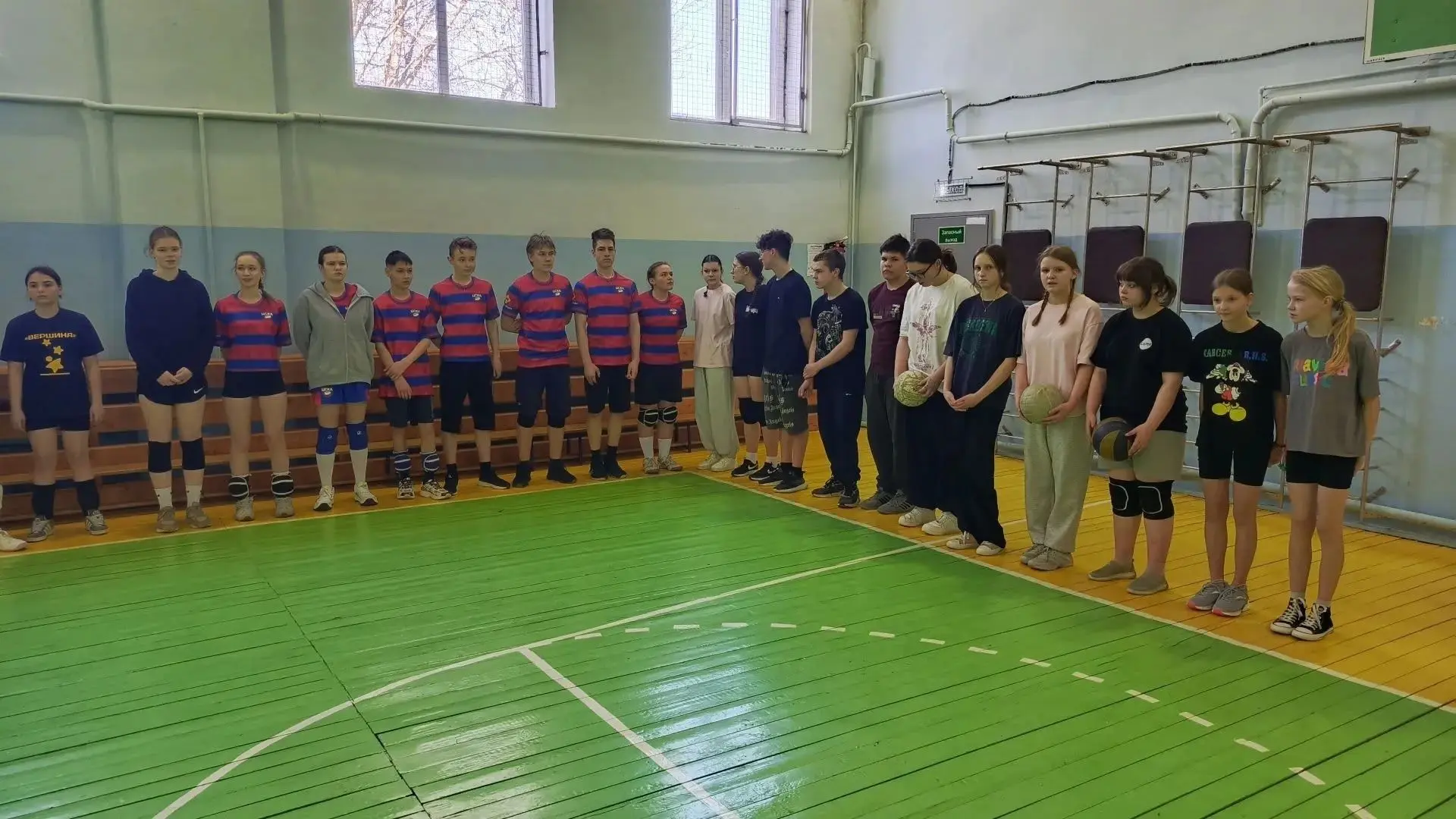 🏀26 марта 2026 года на базе ЦО "Заозерский" прошел муниципальный этап соревнований по волейболу спар