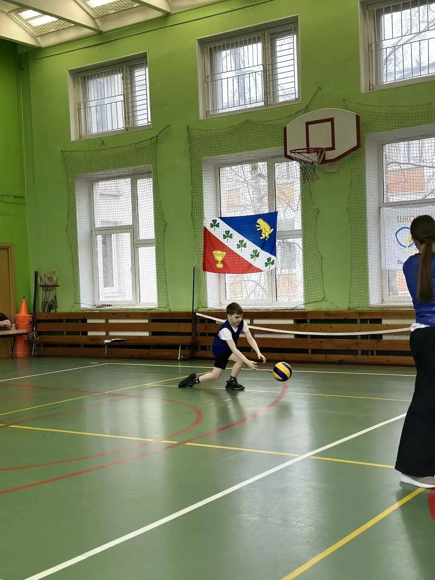 🏐 Первенство школы по пионерболу среди 5-х классов! 🏐  🔥 В учебных корпусах школы №1413 прошли захва