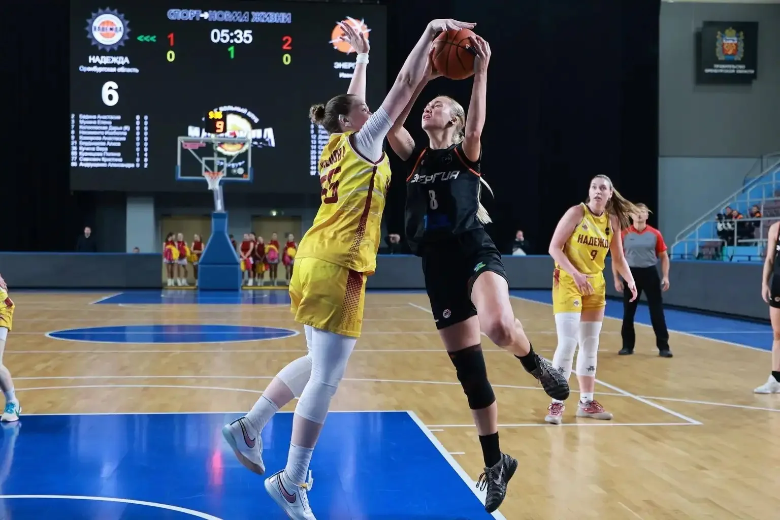 🏀 Баскетболистки «Надежды» обыграли «Энергию»