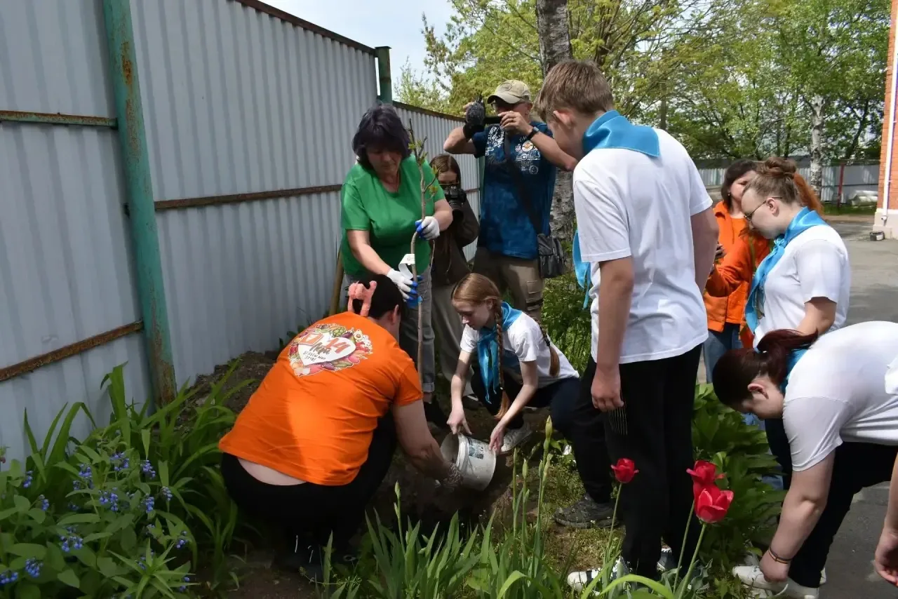 🌿 Сад добрых дел появился в находкинском «Альбатросе»  В Комплексном центре по работе с семьёй и дет