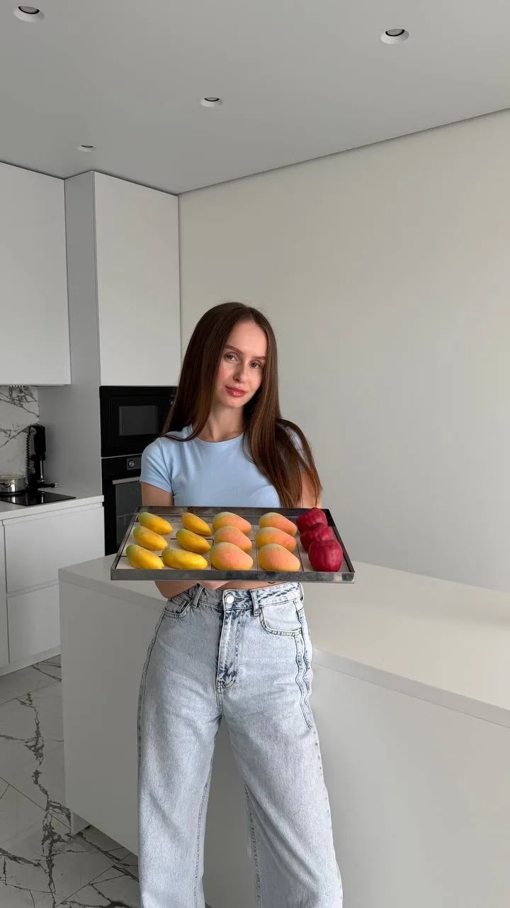 отсняли новые фрукты для уроков)