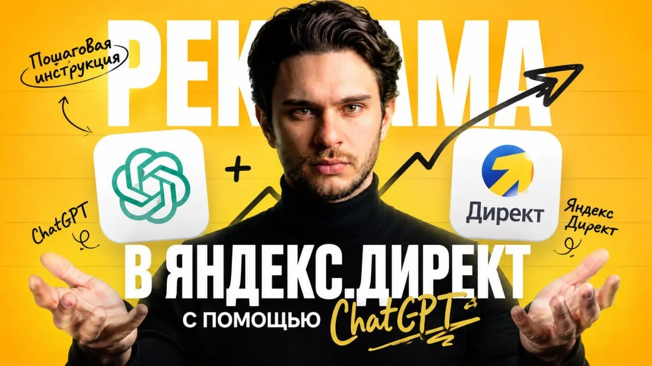 🤖Как настроить Яндекс Директ (РСЯ) с помощью ChatGPT

🎞Смотреть на YouTube - здесь
🔴Смотреть на R