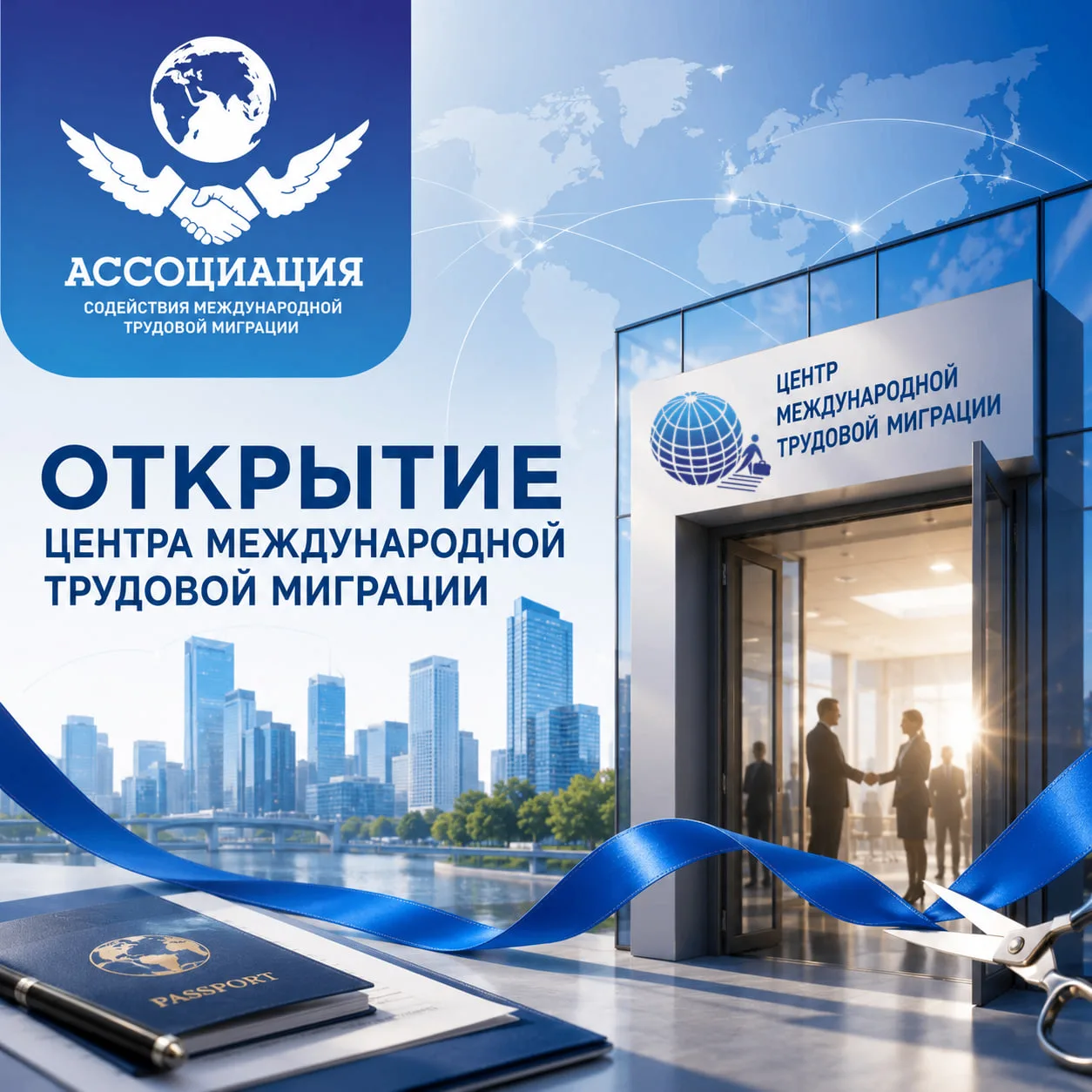 🌐 Центр международной трудовой миграции открылся в Санкт-Петербурге!