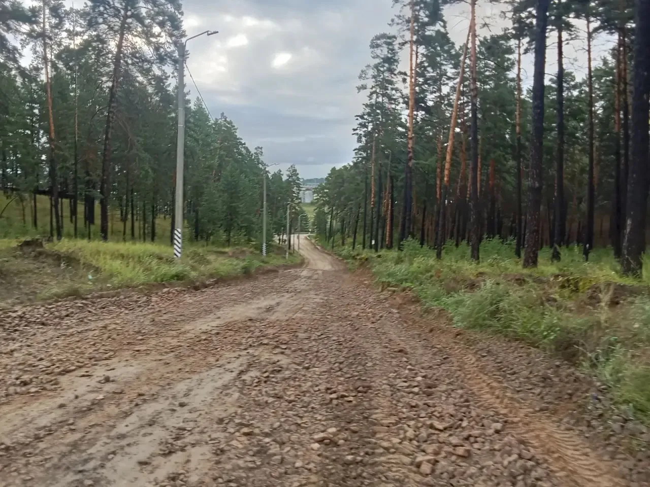 В Улан-Удэ отсыпаны и отгрейдированы сильно пострадавшие вчера ночью подъездные дороги ...
