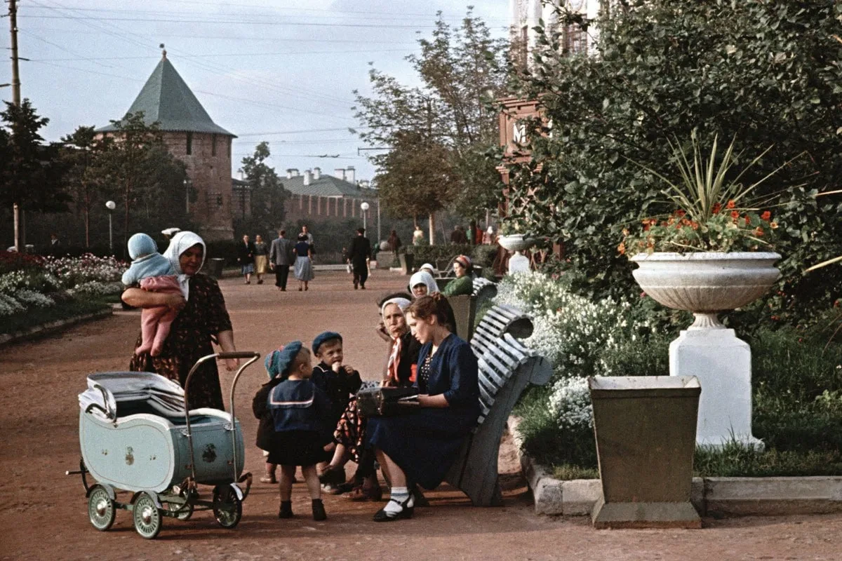 Город Горький, 1950-е годы.