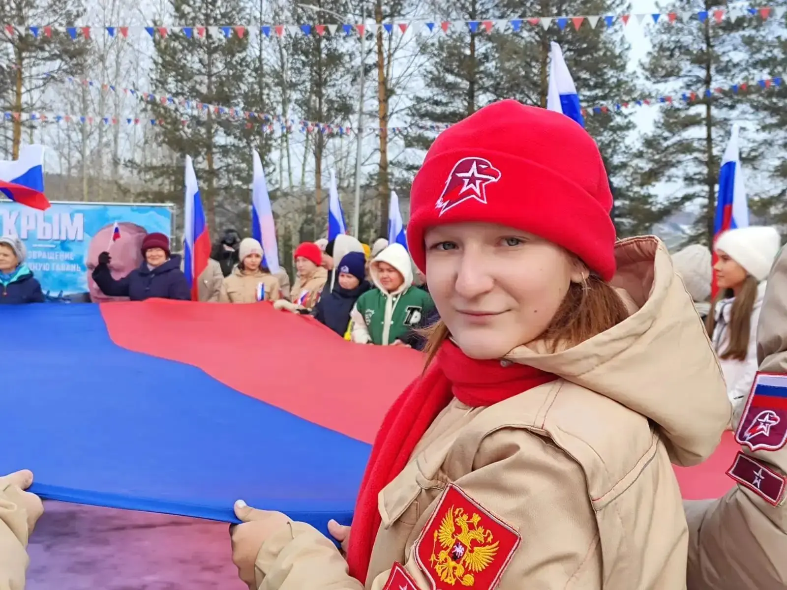 🇷🇺 Под флагом Победы: история Марии.