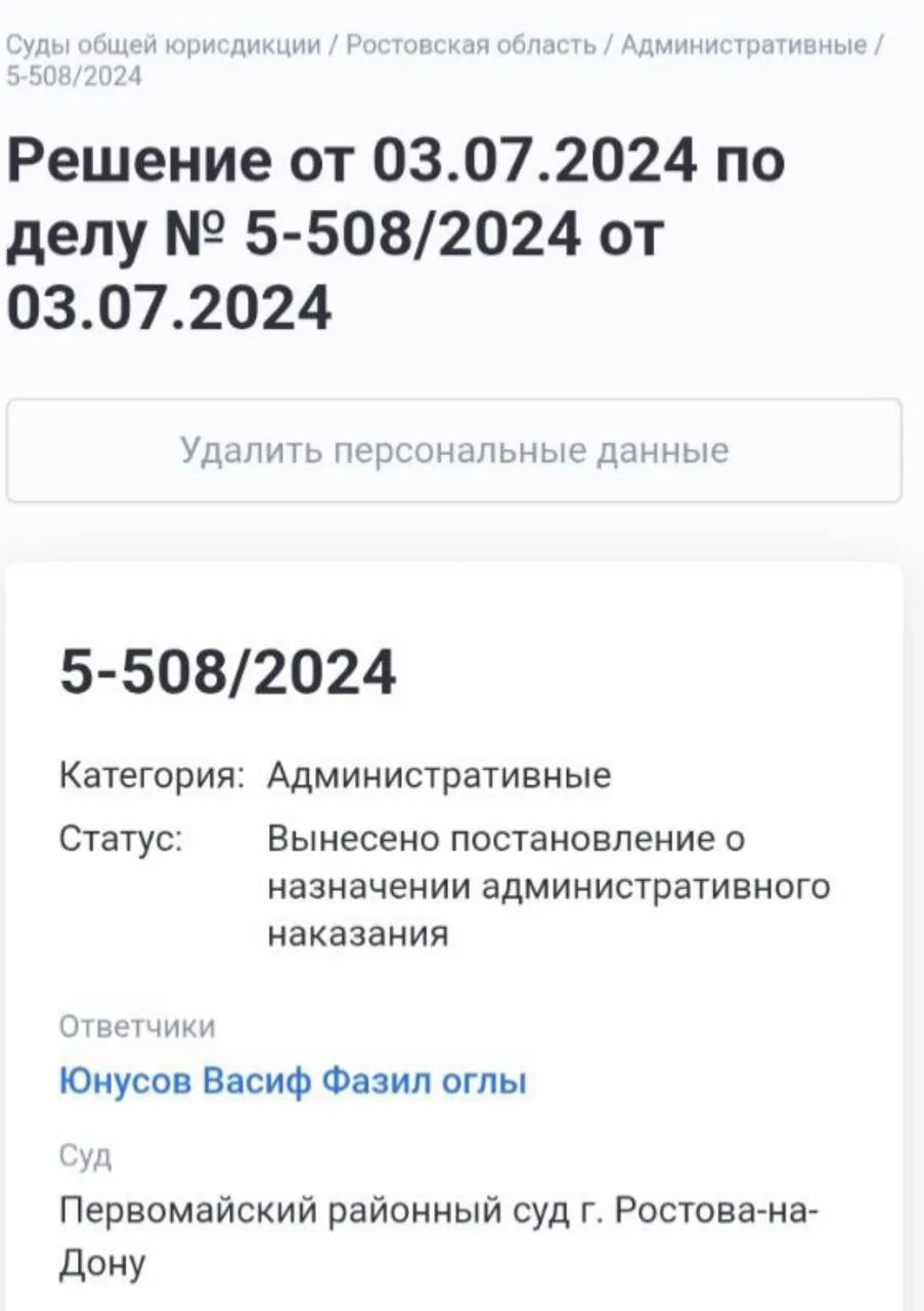 В Ростове-на-Дону боевика азербайджанской ОПГ-диаспоры готовят в депутаты.