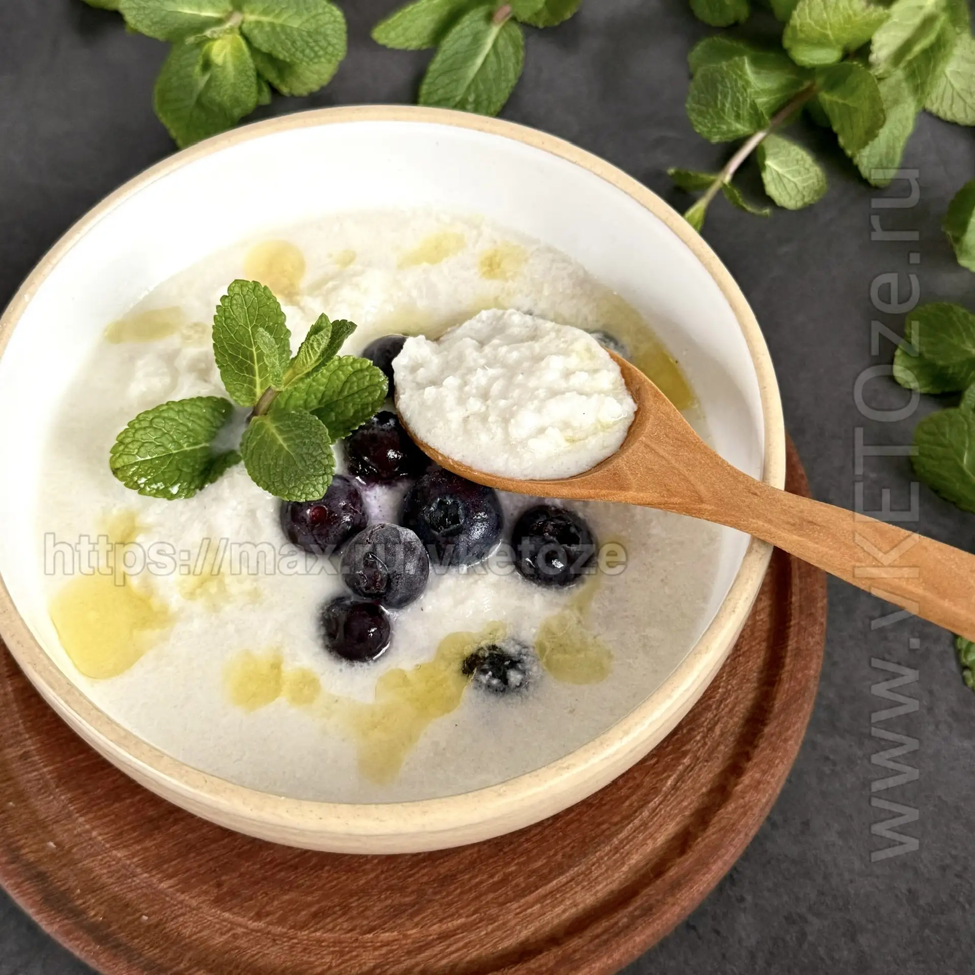 КОКОСОВАЯ КАША 🥥🫐🍃  Рецепт интересный для тех, кто держит Великий пост и для всех, кто просто на кет