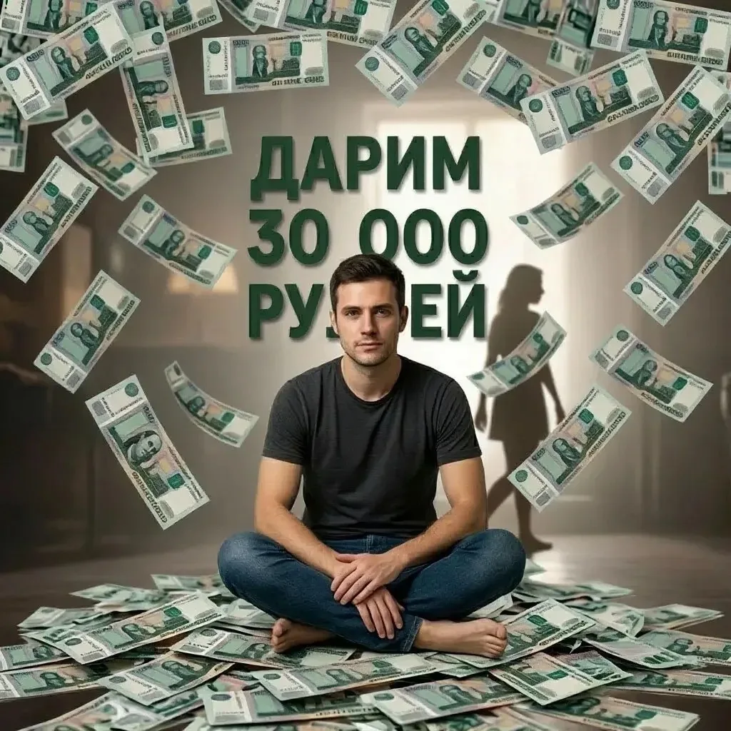 🤫 Тсс… Мы дарим 30 000 рублей, но об этом пока никому!