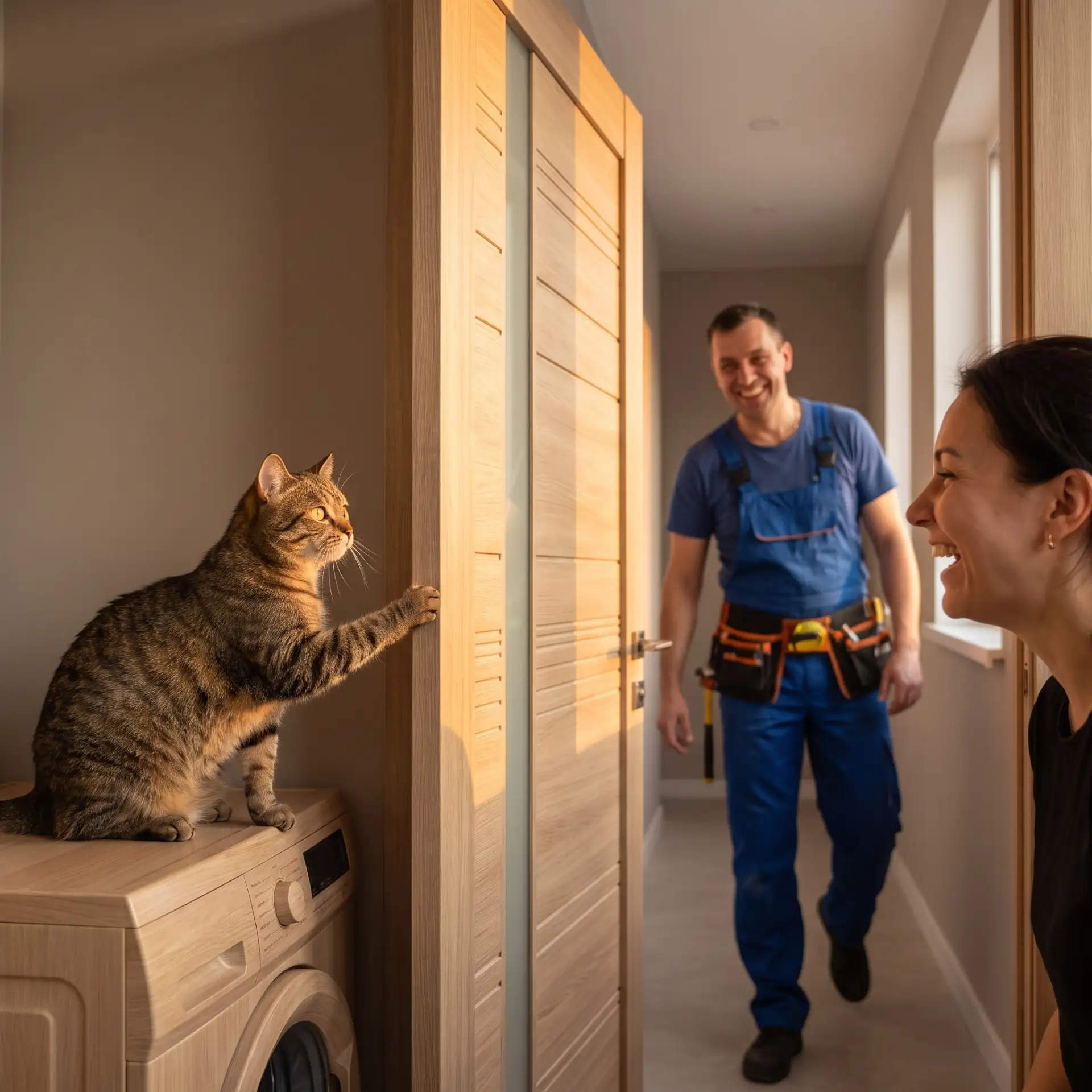 Вечер, чай, ноутбук. За сорок минут — квартира мечты в 3D 🏠 А через месяц дверь в сану...