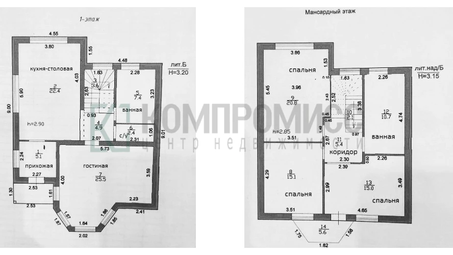 📍 Двухэтажный дом в станице Старокорсунская  🏠 Дом: ✅ 140,4 м², 2 этажа, 3 спальни ✅ Отличное жилое 