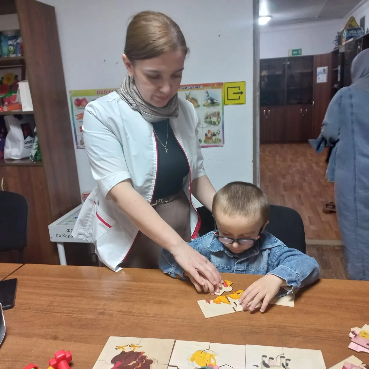 🧩Соединение пазлов — это не просто игра, а эффективный инструмент развития ребёнка. 

Такая деятель