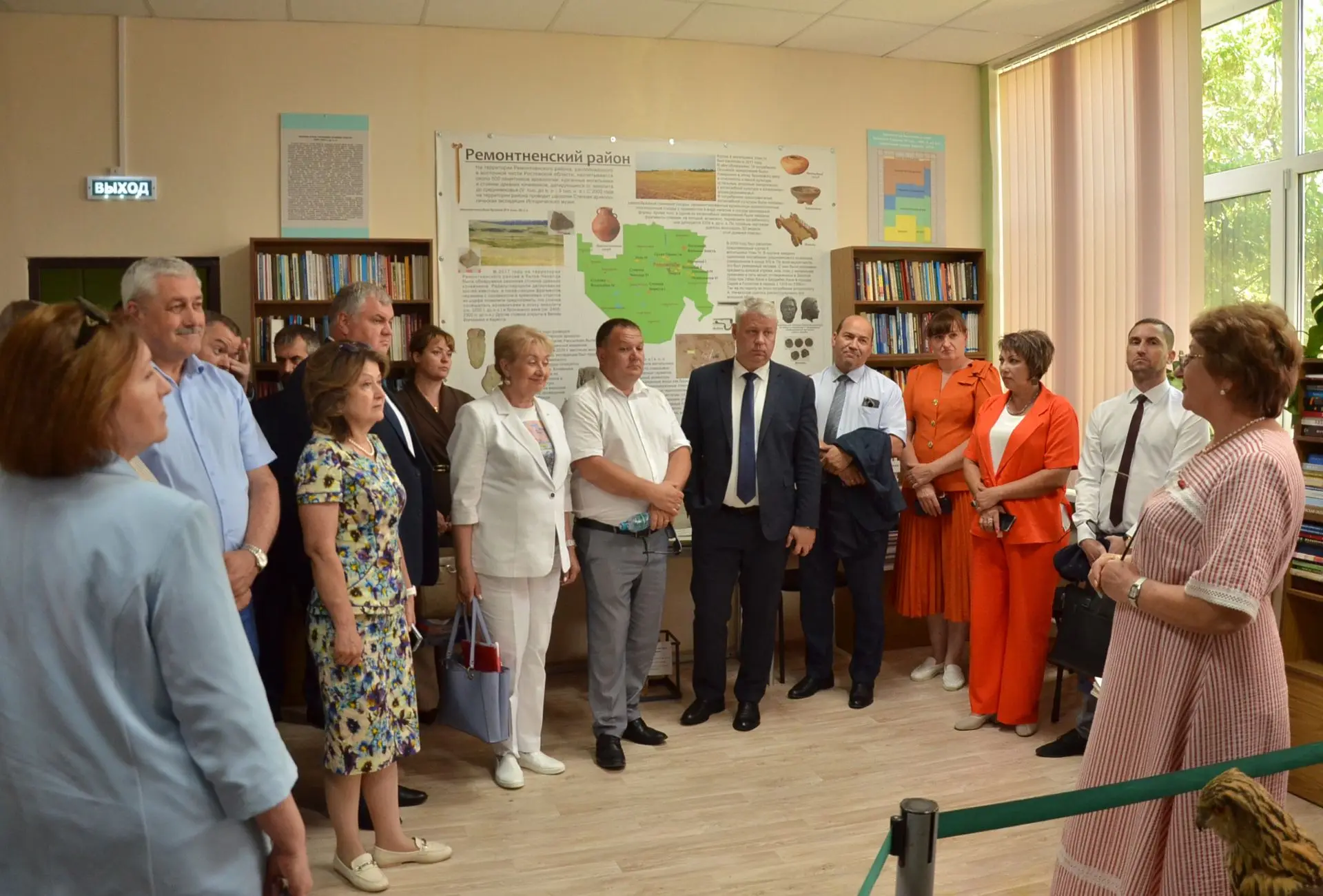 Отдел краеведения принимал участников заседания Ассоциации «Совет муниципальных образований Ростовск