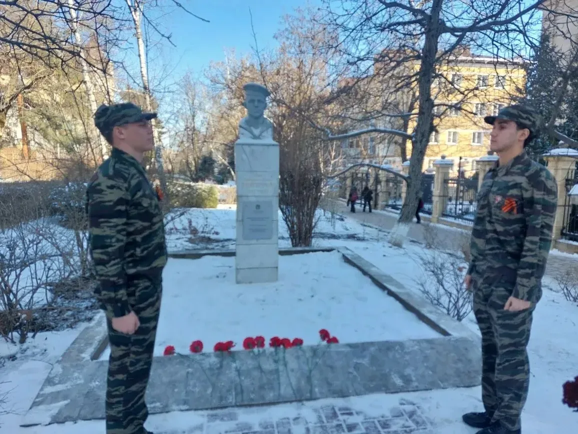 🇷🇺 Час памяти, посвященный освобождению Ставрополя 🇷🇺  Сегодня в актовом зале нашей гимназии прошел 
