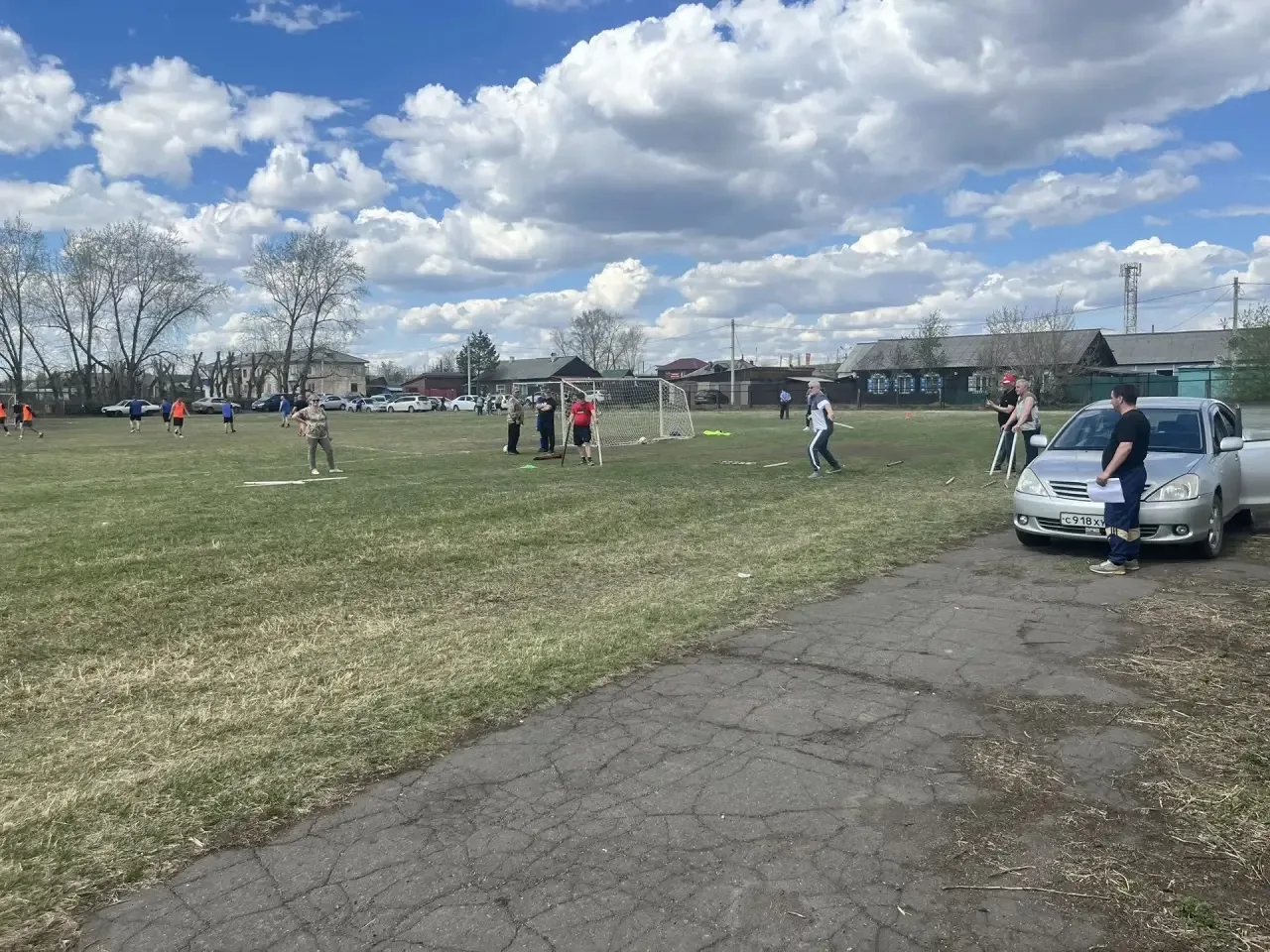 09.05.2026 на стадионе МБОУ «Тайтурская» СОШ состоялись соревнования по городошному спорту участие в