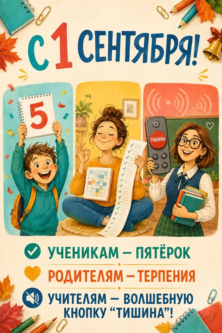 🔔С Днём знаний!🍁
