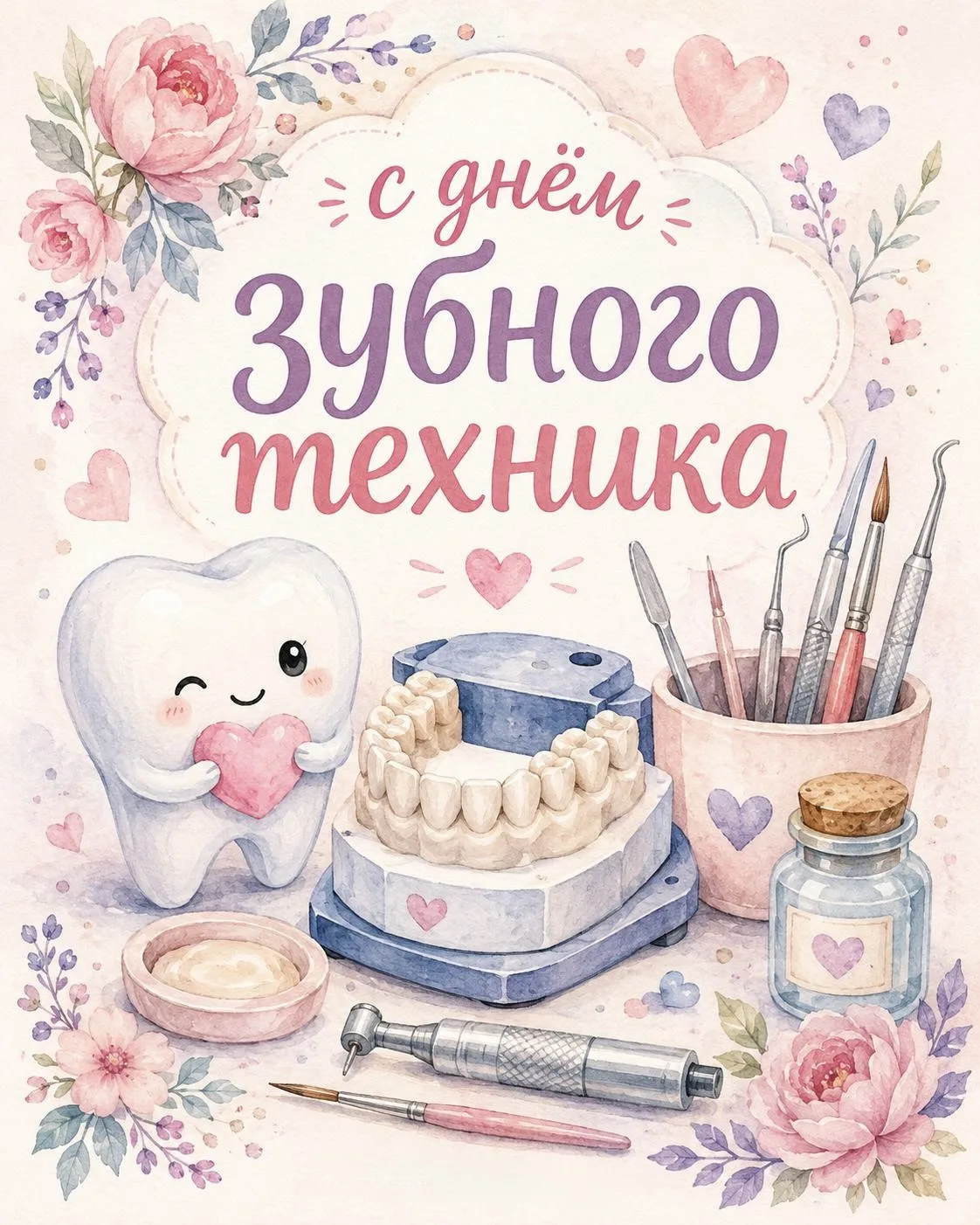 🏆 Герои невидимого фронта: с Днём зубного техника!
