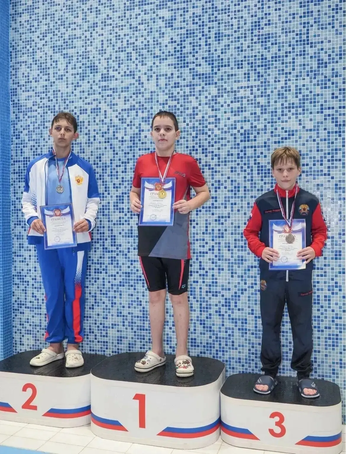 🏊18 апреля прошло Открытое первенство города Краснодон по плаванию, где воспитанники  ...