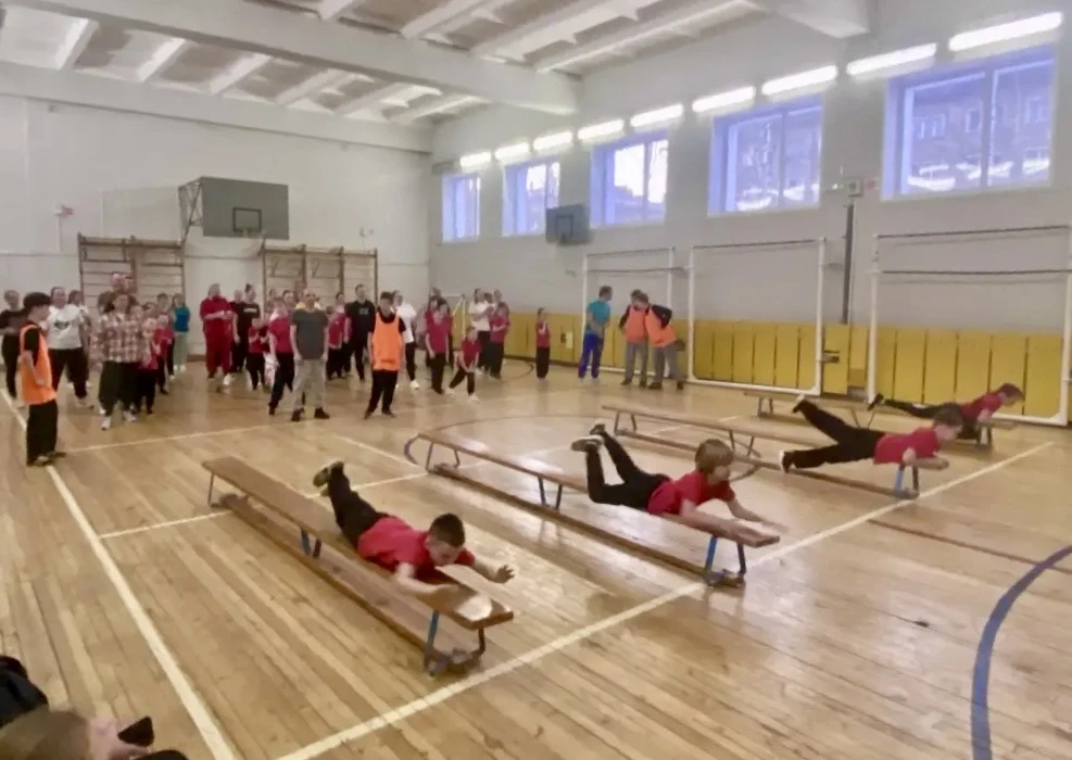 💪 ЕДИНОЙ КОМАНДОЙ 💪  🤩 Для учеников 2 «А» класса и их родителей прошёл яркий спортивный праздник в ш