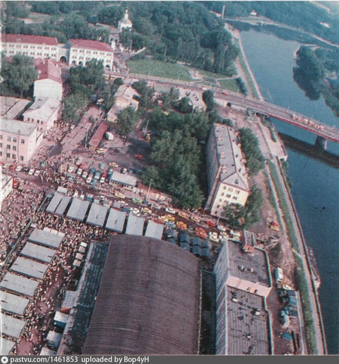 🕰 Орёл в прошлом: Вид на Центральный рынок, 1988 год