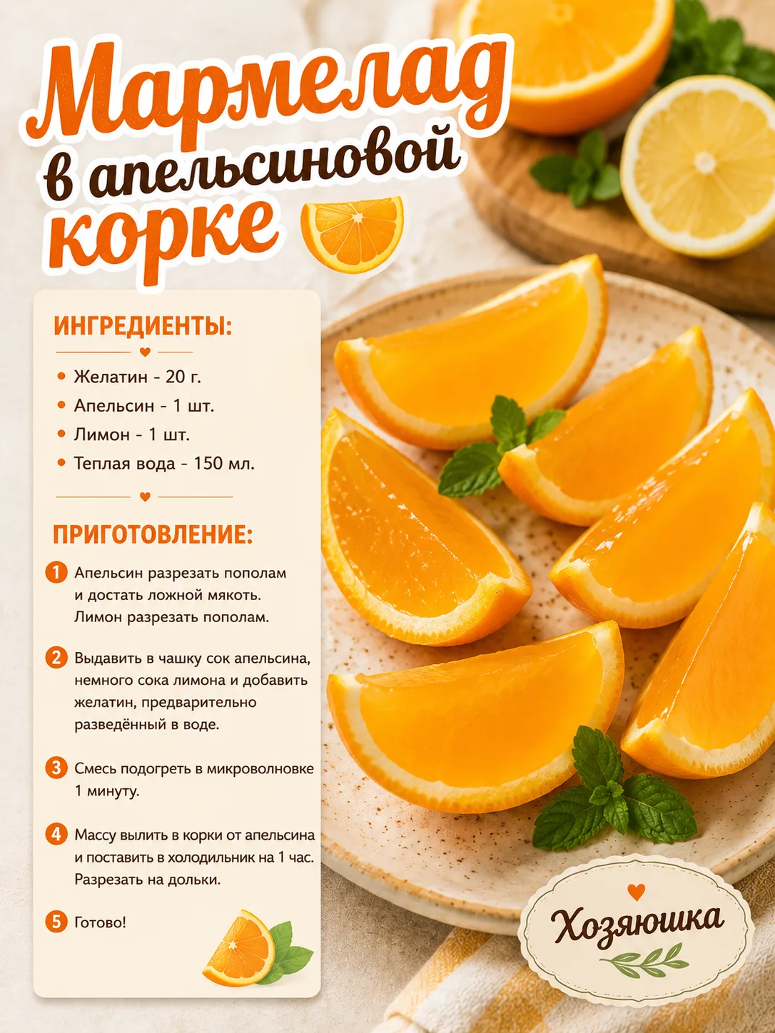 Оставьте любую реакцию 😊 Это лучшая благодарность для нас ❤️

Хозяюшка • Подписаться