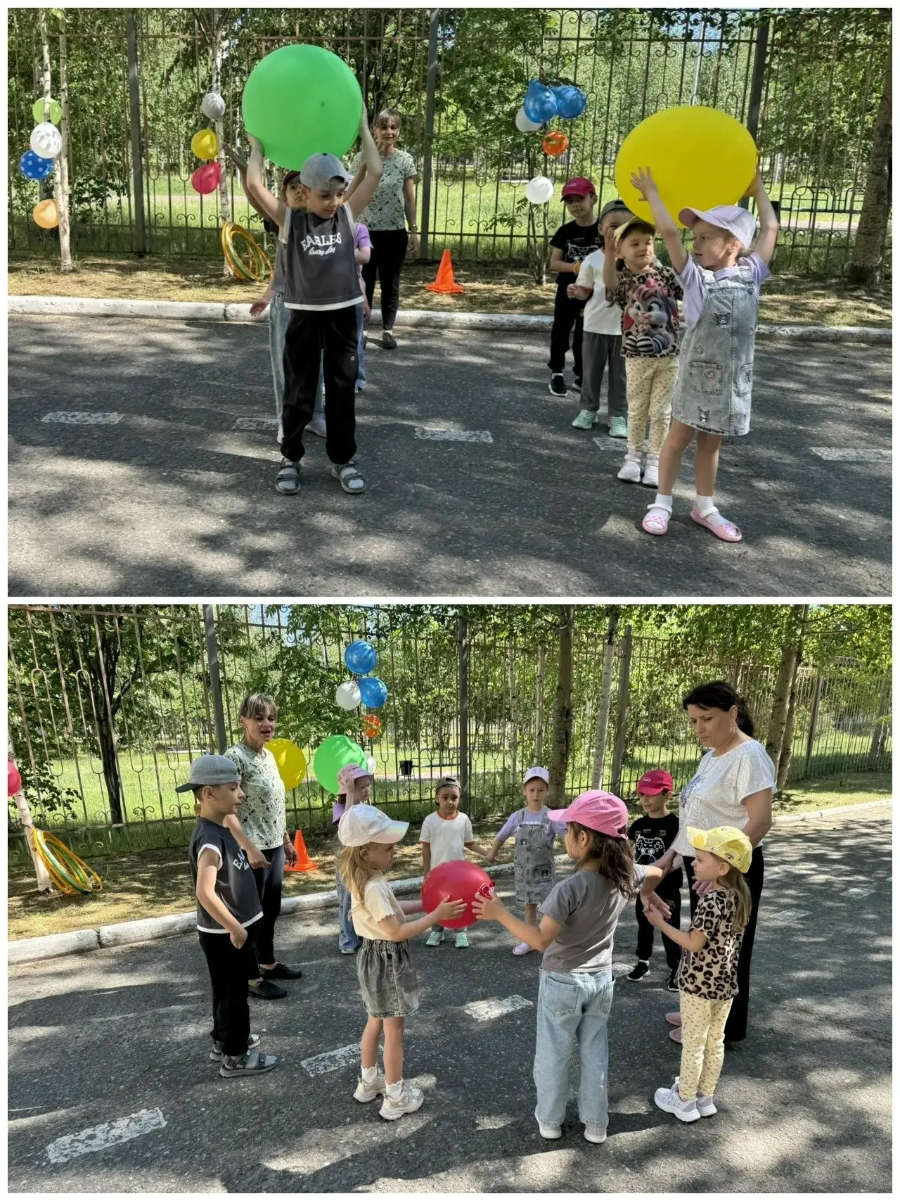 15.06.2026 в группе общеразвивающей направленности от 4 до 8 лет √4 проведен спортивно - игровой дос
