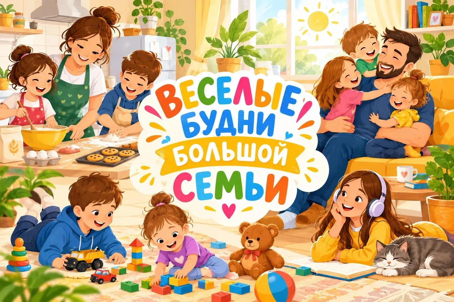 🌸 В преддверии Дня многодетной семьи Иркутской области Управление социальной защиты и ...