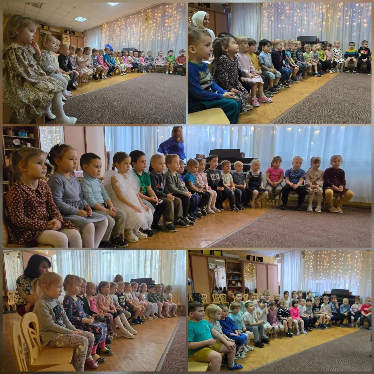 Сегодня дети нашего детского садика посмотрели кукольный спектакль «Вертеп».