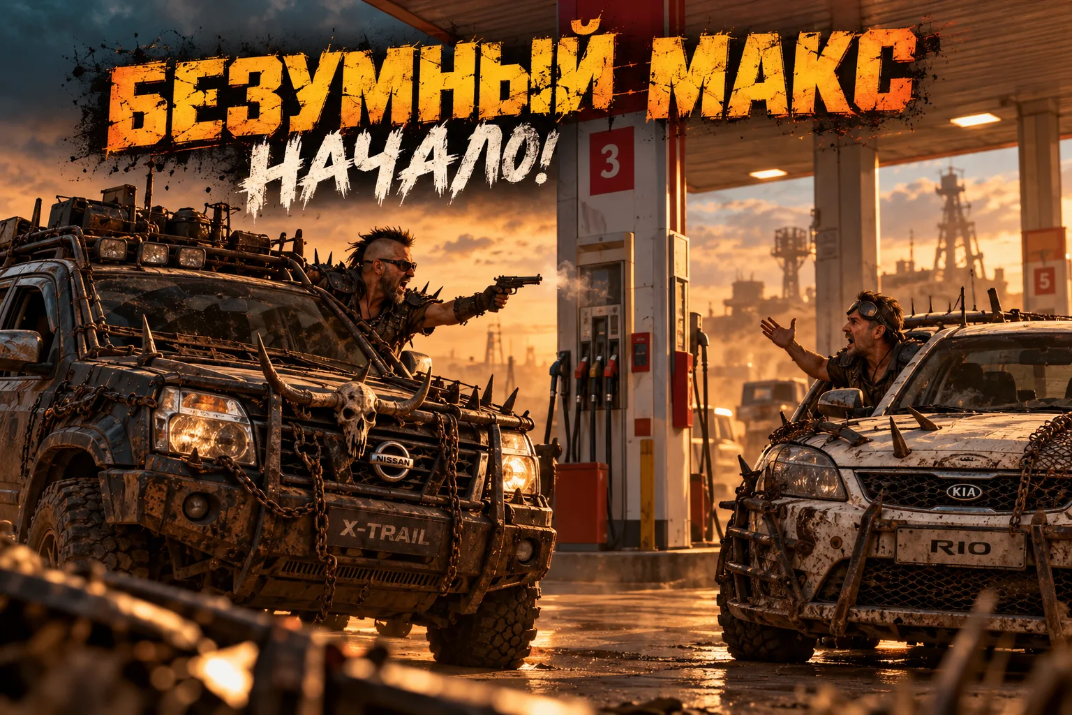 🔫 Конфликт на заправке в Рыбацком закончился стрельбой