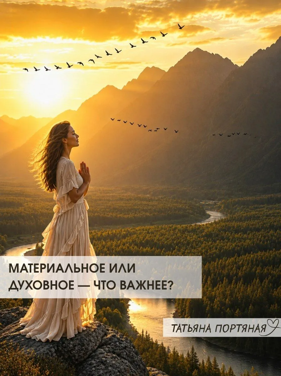 Как рыбе нужна вода, а птице небо — так человеку нужна духовная энергия.