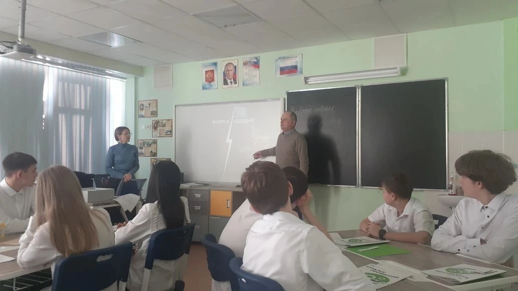 На этой неделе в образовательном комплексе в 7 - х классах прошел второй профориентационный урок на 