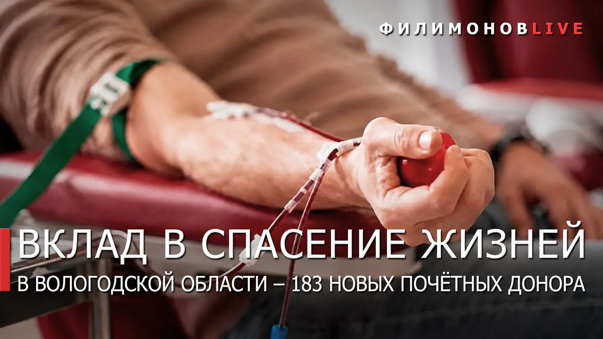183 жителя Вологодчины с начала года получили звание почётного донора России.