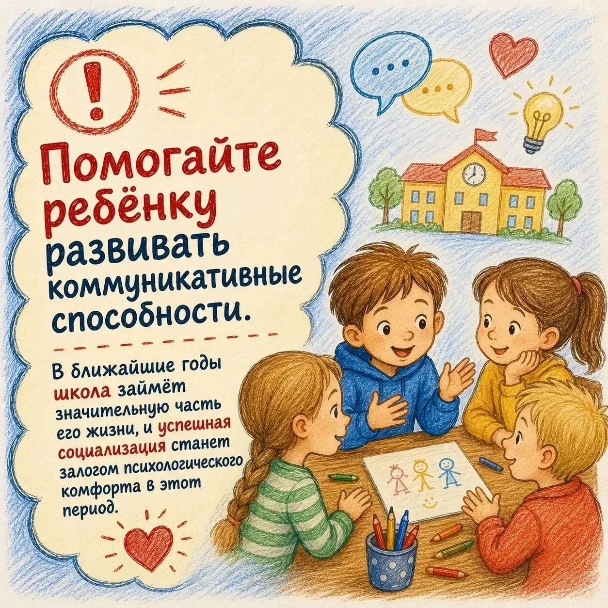 🎉 Первый раз в первый класс: советы родителям будущих первоклассников! 🎉