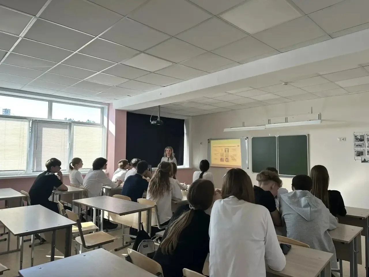 Сегодня для учащихся 10–11 классов прошла увлекательная мастер-лекция в рамках профориентационной ра