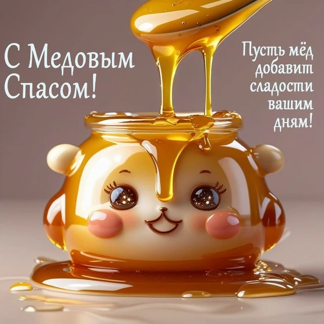 Поздравляем с медовым Спасом! С божественным солнечным праздником! Пусть этот день сдел...