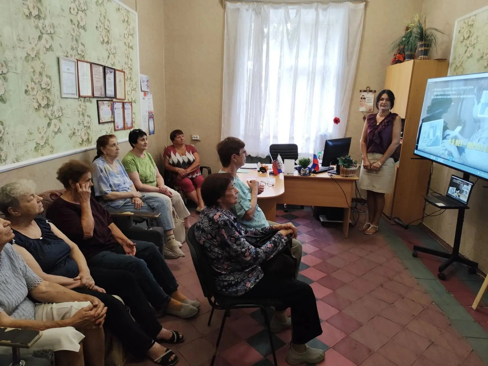 27 августа для участников коллективов МБУ «Новосветский ДК» состоялся просмотр просвети...