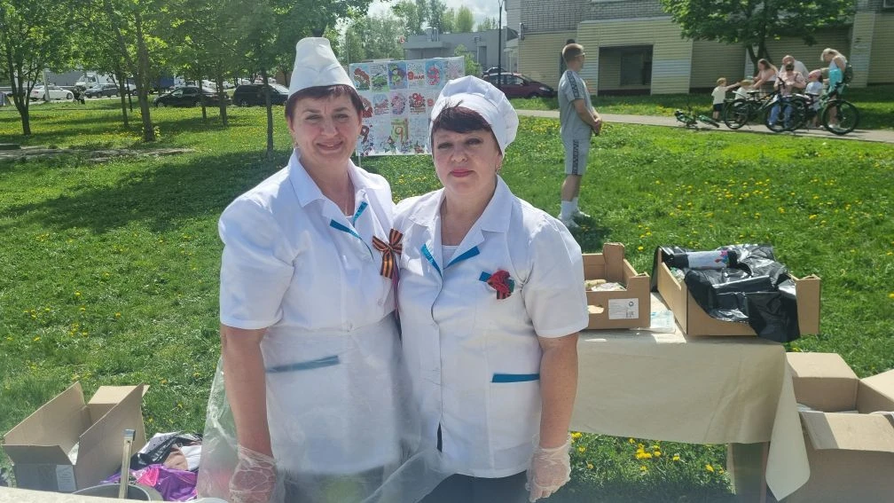 Патриотическая акция "Солдатская каша"