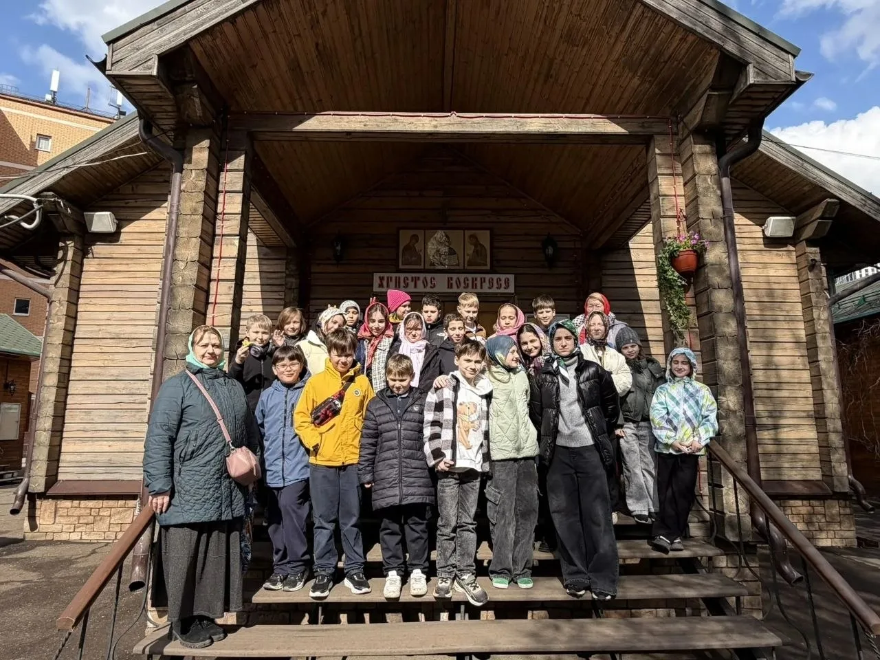 ⛪️ Экскурсия в храм  📍 Академика Челомея, 6А  🪺 На уроках православия вот уже второй год подряд трад