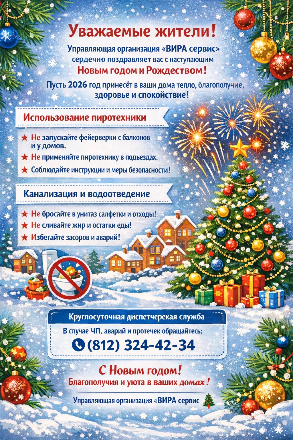 Уважаемые жители!