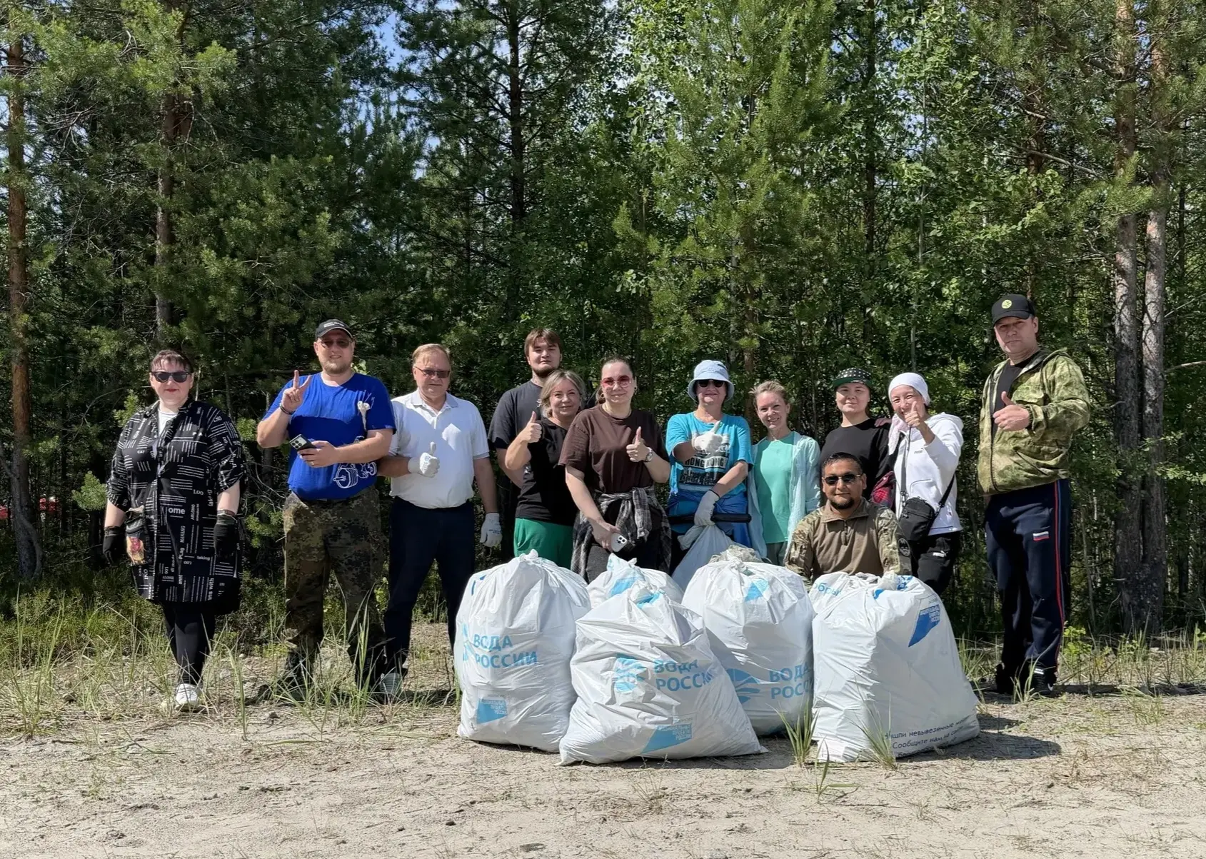 Сегодня Федоровский сделал шаг к чистоте и красоте 🌿💧

В рамках Всероссийской акции «Вода России» 