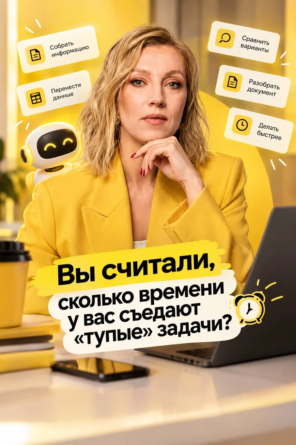 Вы считали, сколько времени у вас съедают «тупые» задачи? ⏰