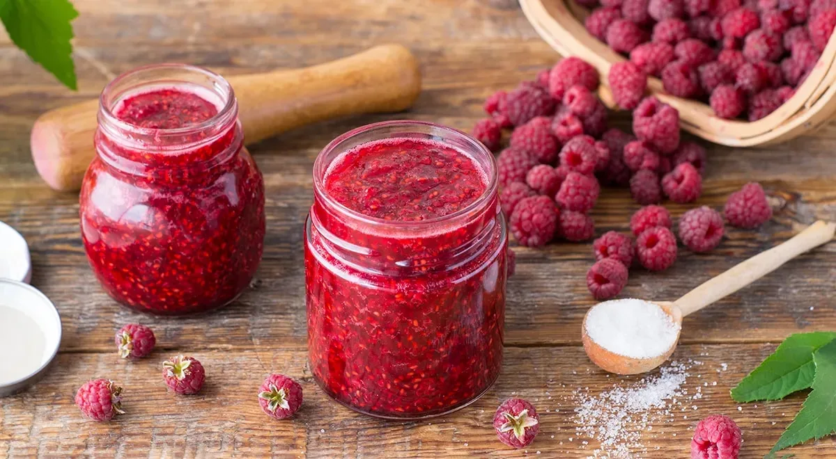 🍓 Малина с сахаром без варки

Ингредиенты: 1 л малины и 1 л сахара. Выбирай ягоды без повреждений, 