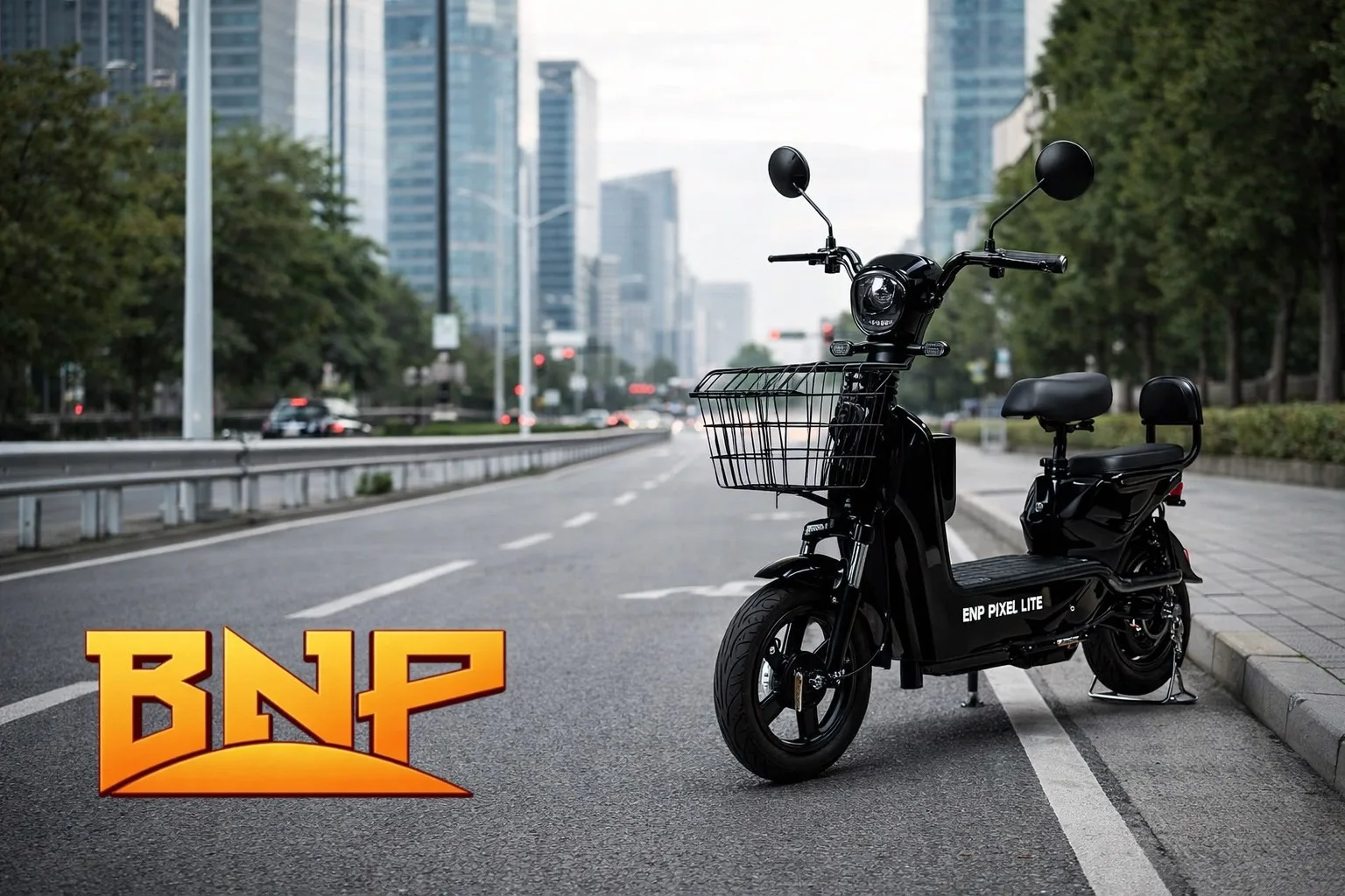 🛵 BNP Pixel Lite — компактный электроскутер для повседневных поездок 
 
С электродвигателем мощност