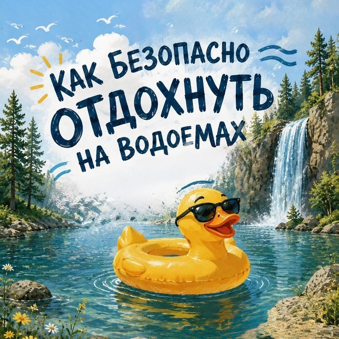 Рубрика ‼️«Азбука безопасности»‼️


Если вы планируете отдых у воды, обязательно соблюдайте меры без