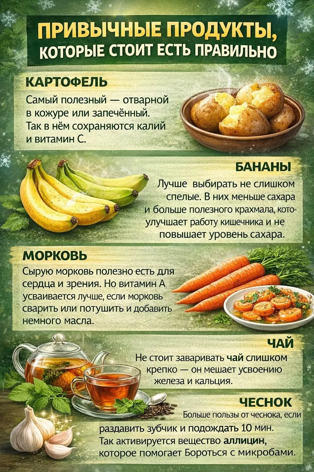 Ты всю жизнь ел это неправильно! 🤯 Мы привыкли к этим продуктам с детства, но даже не подозреваем, 